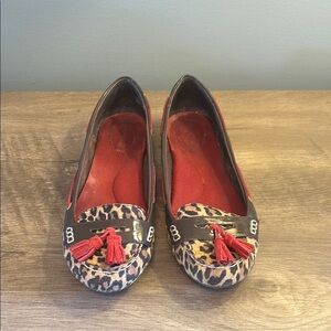 SPERRY, Top sliders, LAUREL DARK BROWN / LEOPARD WOMANS 10M